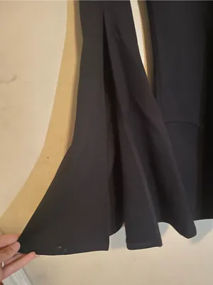 Michael Costello x REVOLVE Black Bell Sleeve Mock Neck Mini Dress XXS Bodycon thumbnail 5