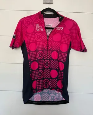 Stolen Goat Women’s Large Pink The Cycle Show Jersey thumbnail 1