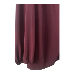 Michael Kors Burgandy Aysmmetrical Neck Long‎ Sleeve Blouse, 2X thumbnail 3