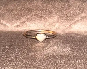 Heart Ring Gold thumbnail 1