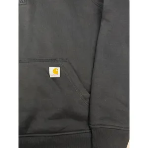 Carhartt Womens Tencel Quarter Zip Sweatshirt Black Relaxed Fit Small NEW thumbnail 4