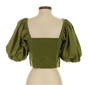 Abercrombie Poplin Keyhole Top thumbnail 6
