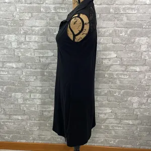 Aventura Black Lack Back Sleeveless Dress thumbnail 3
