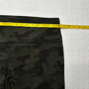 Lululemon Align High Rise Crop 21” Leggings Size 18 Heritage 365 Camo Green thumbnail 7