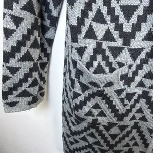 Ariat Cardigan Sweater Womens Large Aztec Open Front Pockets Western Boho thumbnail 4