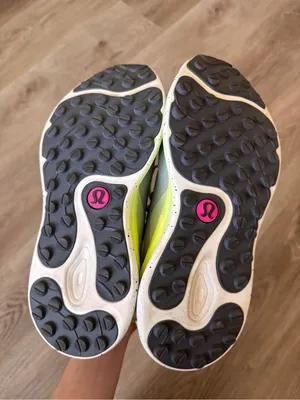 Lululemon Blissfeel Trail Run Dewy Sneakers Tennis Shoes Green Gray Pink 8 thumbnail 11