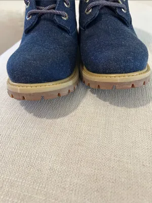 Timberland® Premium 6-Inch Lace-Up Boot, Dark Blue Canvas, Size 7, NWT thumbnail 9