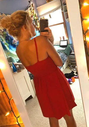 Derek Heart Red Dress thumbnail 2