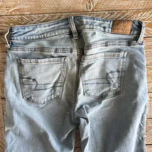 👖American Eagle High-Waisted Jegging Distressed Skinny Jeans👖 ~4 thumbnail 10