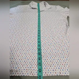 NWOT Peter Millar Polo Shirts Pima Cotton Lot Of 2 Women's Small Patterned White thumbnail 16