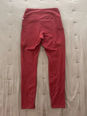 Fabletics Motion365 Leggings in Burgundy thumbnail 2
