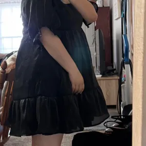 Black boutique in bloom mini dress thumbnail 6
