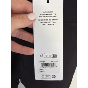 Alo High Waisted 7/8 Bootcut‎ leggings size small thumbnail 2
