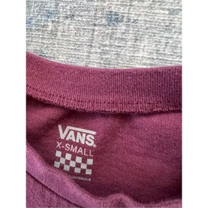 Vans Maroon Short Sleeve Crewneck Tee Women's XS thumbnail 4
