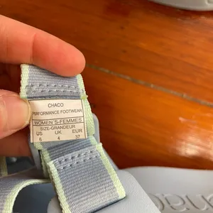 Chacos Chillo Sandals Light Blue Comfort & Recovery Slides Women’s 6 💕🎀 thumbnail 7