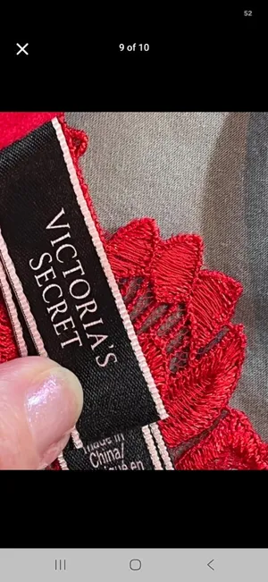 Victoria's Secret Balconette Red Strappy Cage Bra thumbnail 9
