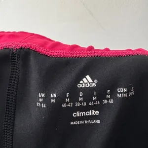 Adidas Black and‎ Pink Climalite Spandex Running Volleyball Shorts thumbnail 4