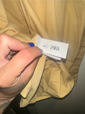 NWT Zara Contrast Fajin Skirt Also known as the Contrast Cummerbund(convertible) thumbnail 10