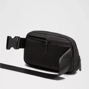 LULULEMON - Black Everywhere Belt Bag 1L Knit Mesh - $48 thumbnail 4