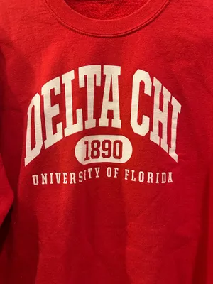 Comfort Colors University of Florida Delta Chi Sweatshirt thumbnail 3
