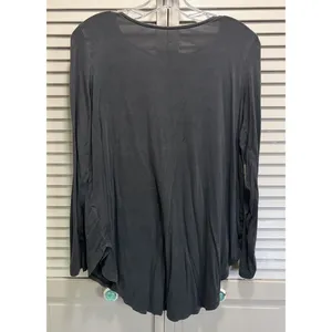 American Eagle Soft AF Long Sleeve Strappy V Neck Top Size L Casual Soft thumbnail 4