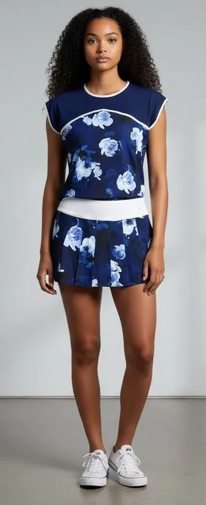 ELEVEN by Venus Williams women's S Short Sleeve Top Pickleball Golf‎ Tennis thumbnail 1