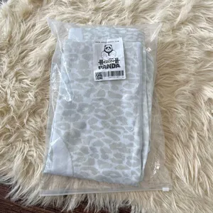 Source Unknown Iron Panda Fit Light Grey Cheetah Print Matching Leggings & Sports Bra L thumbnail 7