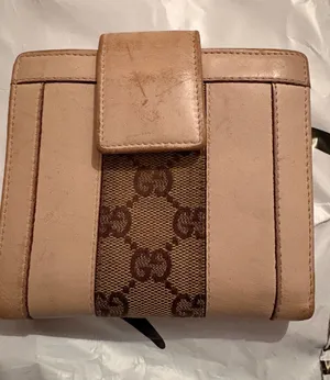 vintage Gucci Web / Cherie‎ compact bifold wallet thumbnail 1