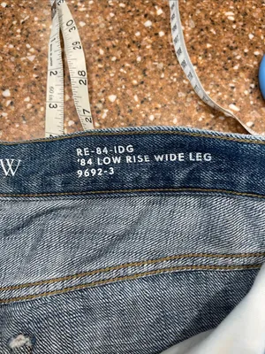 J.Crew low rise wide leg jeans size 26 thumbnail 4