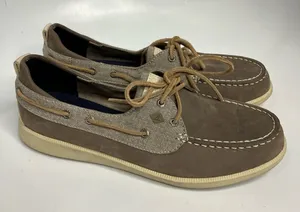 Sperry top sider leather‎ boat Shoes size 9 thumbnail 1