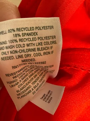 Wild Fable Medium 8/10 Bright Red One-Piece Swimsuit NWT thumbnail 7