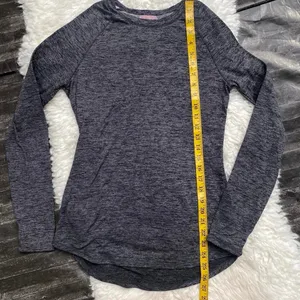 Climate Right Warmth Grey Crewneck Long Sleeve Top Layering Outdoor Granola thumbnail 4