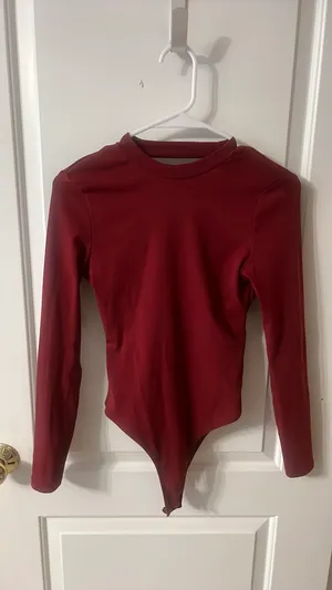 Open Back Going Out Shein Top thumbnail 2