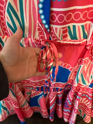 Boutique Multi-color Print Dress thumbnail 4