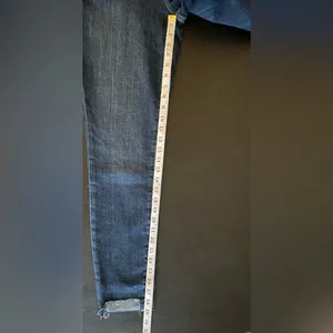 NWT Good American Good Waist Step Hem Skinny Jeans Dark Blue Denim Size 10 thumbnail 6