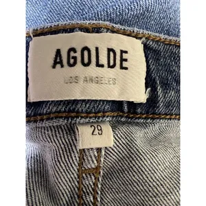 Agolde Toni Mid-Rise Straight Leg Jeans‎ Viewpoint Women's Size 29 thumbnail 8