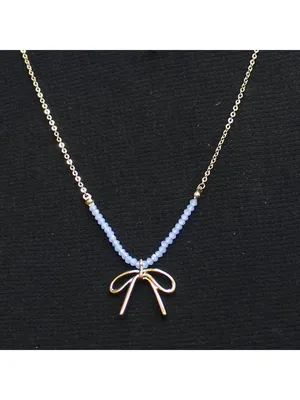 NWT Erica Lyons Chain Necklaces Gold / Blue Multi 16" + 3" 17" + 3" 18" + 3" thumbnail 2