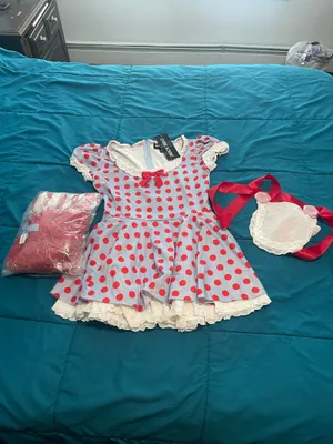 Dolls kill trickz n treatz darling rag doll costume S thumbnail 2