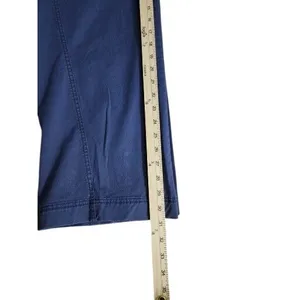 Athleta Cargo Pants Women's Blue Straight Leg Cargo‎ Pants, 12 thumbnail 6