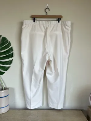 Abercrombie & Fitch Curve Love Tailored Wide Leg Crop Pants thumbnail 5