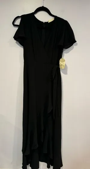 Altar’d‎ State long black vneck dress thumbnail 1