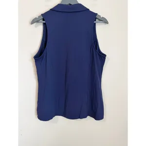 Lilly Pulitzer Luxletic Polo Tank Top Womens XL Navy Blue Sleeveless Meryl thumbnail 2