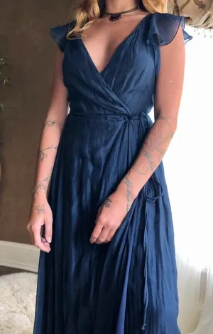 Sexy Maxi Dress Size L thumbnail 2