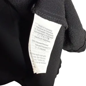 Madewell Central Drapey Button Front Dolman Shirt Size Small Black Preppy Office thumbnail 6