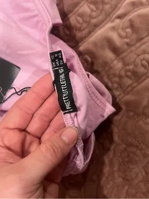 PrettyLittleThing Lavender Halter Bodysuit thumbnail 5
