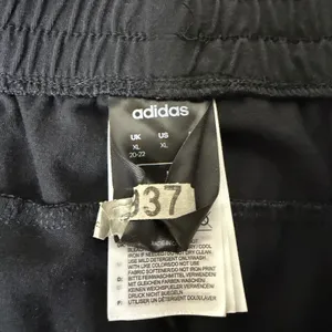 Adidas Womens Tracksuit Set Black White 3 Stripe Hoodie Large Joggers XL Pants thumbnail 5