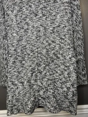American Eagle Outfitters Cardigan Sweater Womens Small Gray V Neck Open Front thumbnail 8