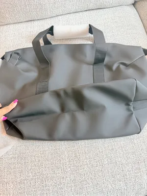NWT Rains Hilo Weekend Overnight Bag size small waterproof black thumbnail 12