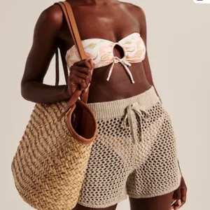 Abercrombie and fitch mesh cover up shorts thumbnail 2