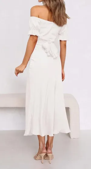 Amazon White Dress thumbnail 2